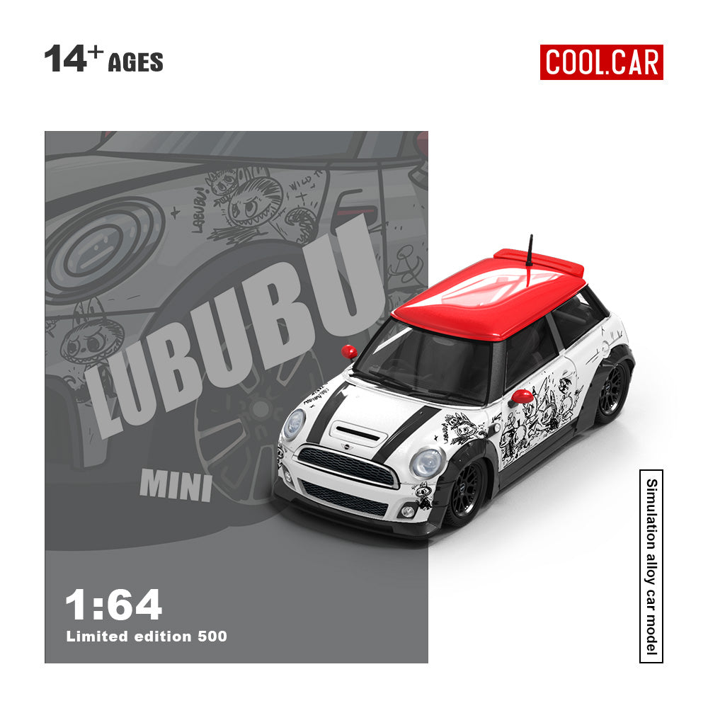Cool Car 1:64 MINI COOPER LUBUBU Livery (3 Versions) CC643641