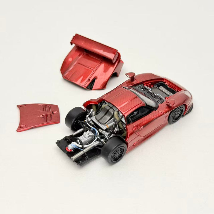 [Preorder] Transcend model 1:64 Porsche 911 GT1 24h LeMans 1997 (2 Colours)