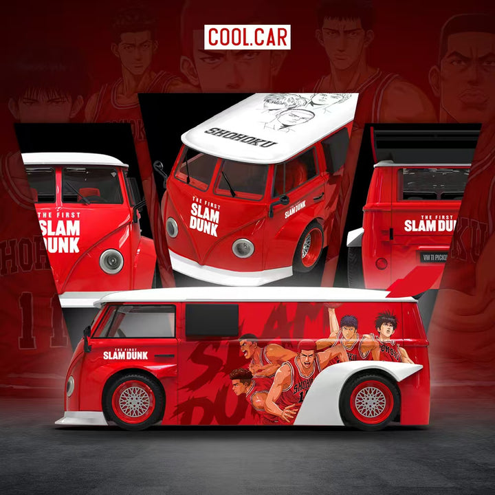 [Preorder] Cool Car 1:64 Volkswagen T1 - Slam Dunk Livery (2 Versions)
