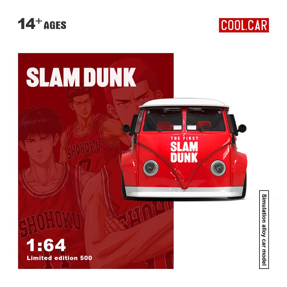[Preorder] Cool Car 1:64 Volkswagen T1 - Slam Dunk Livery (2 Versions)
