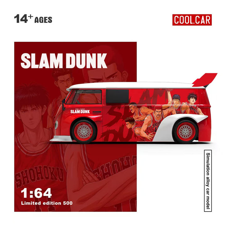 [Preorder] Cool Car 1:64 Volkswagen T1 - Slam Dunk Livery (2 Versions)