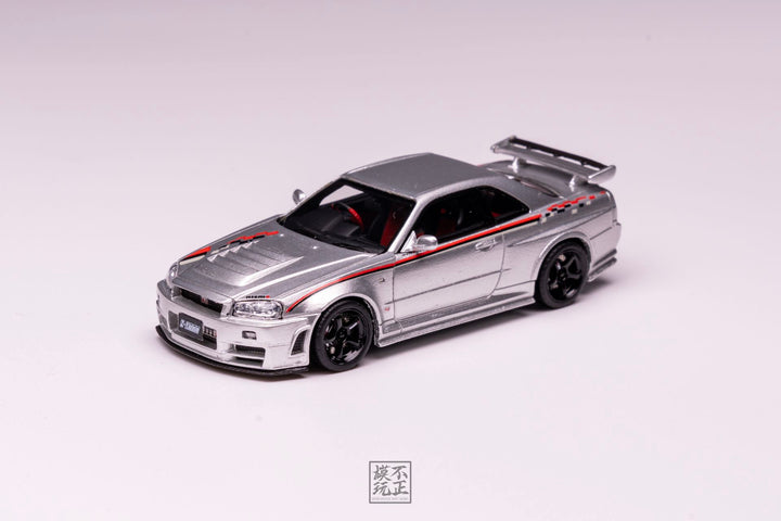 [Preorder] Car's Lounge 1:64 Nissan Skyline GT-R R34 NISMO Z-TUNE (6 Colours)