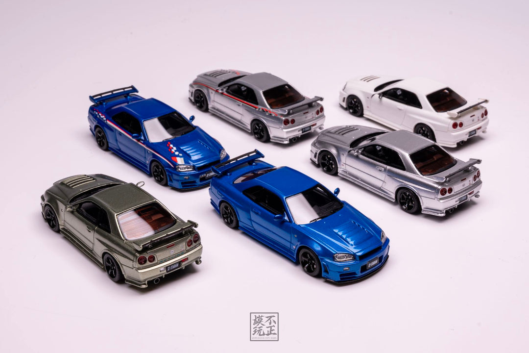 [Preorder] Car's Lounge 1:64 Nissan Skyline GT-R R34 NISMO Z-TUNE (6 Colours)