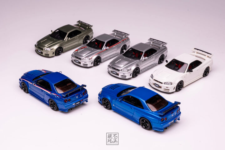 [Preorder] Car's Lounge 1:64 Nissan Skyline GT-R R34 NISMO Z-TUNE (6 Colours)