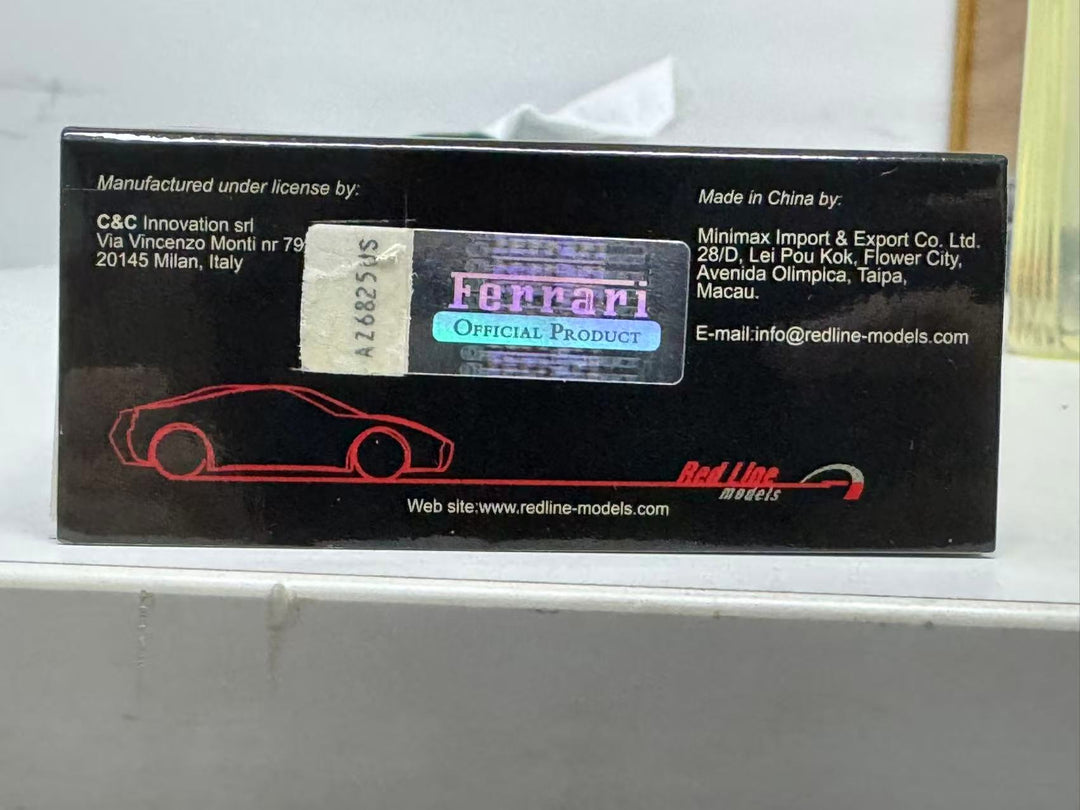 [Preorder] Redline Model 1:87 Ferrari FXX - Matte black