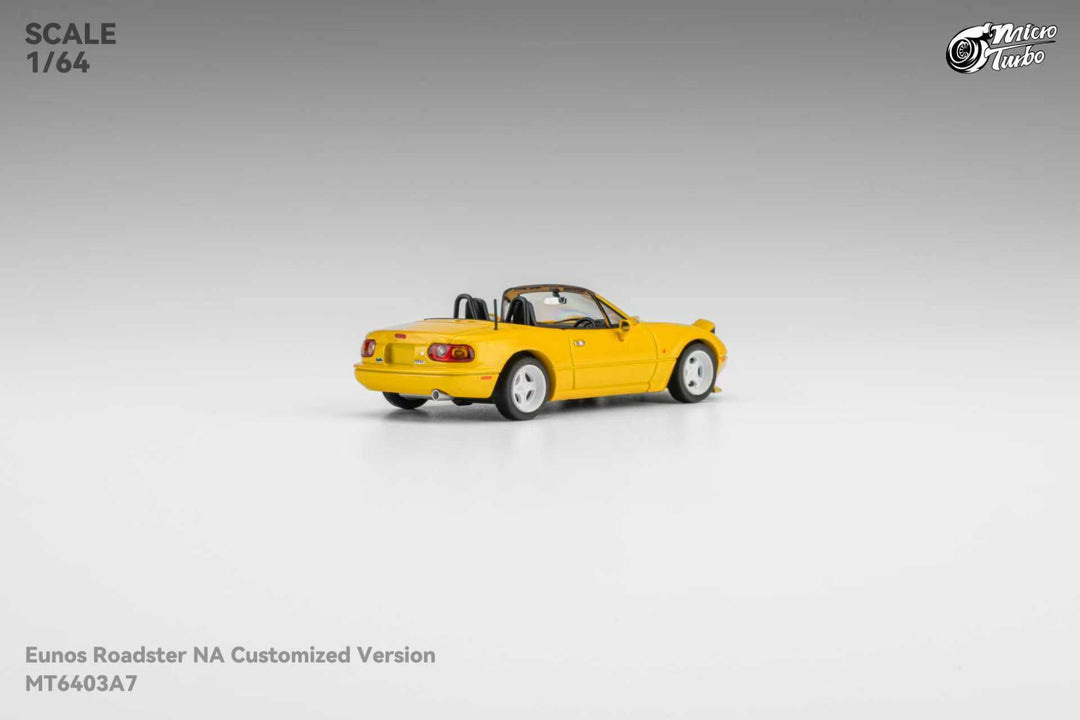 [Preorder] Microturbo 1:64 Mazda MX5 - Metallic Yellow MT6403A7