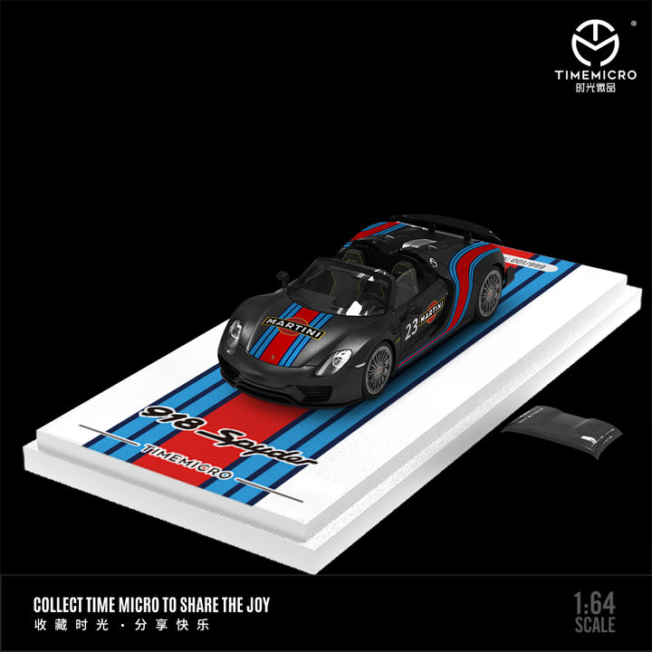 TimeMicro 1:64 Porsche 918 Spyder Martini (5 Varient)