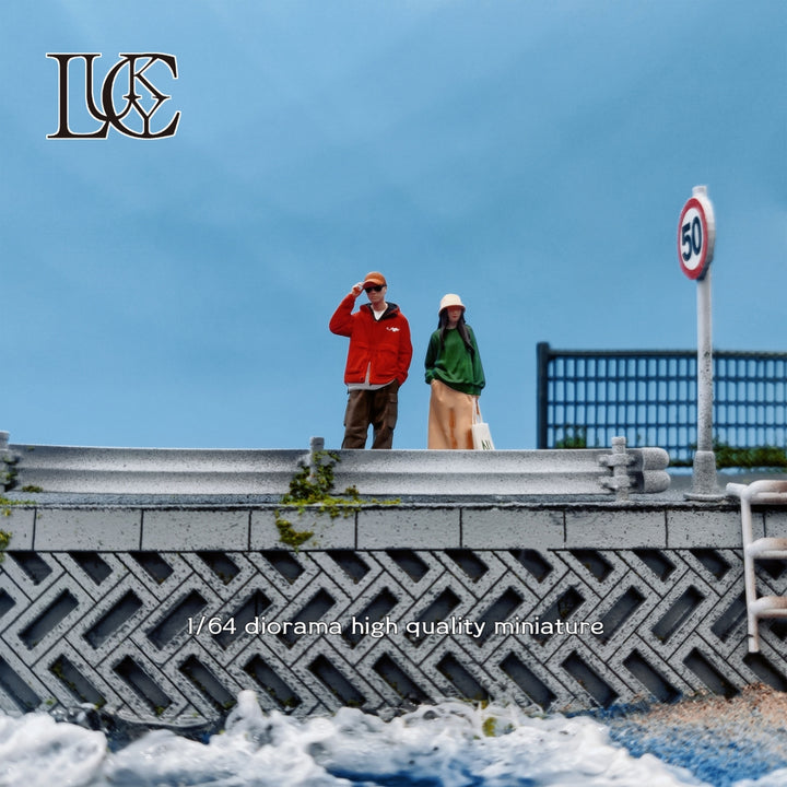 [Preorder] Lucky Studio 1:64 Couple Watching The Sea Duo LK2025061112