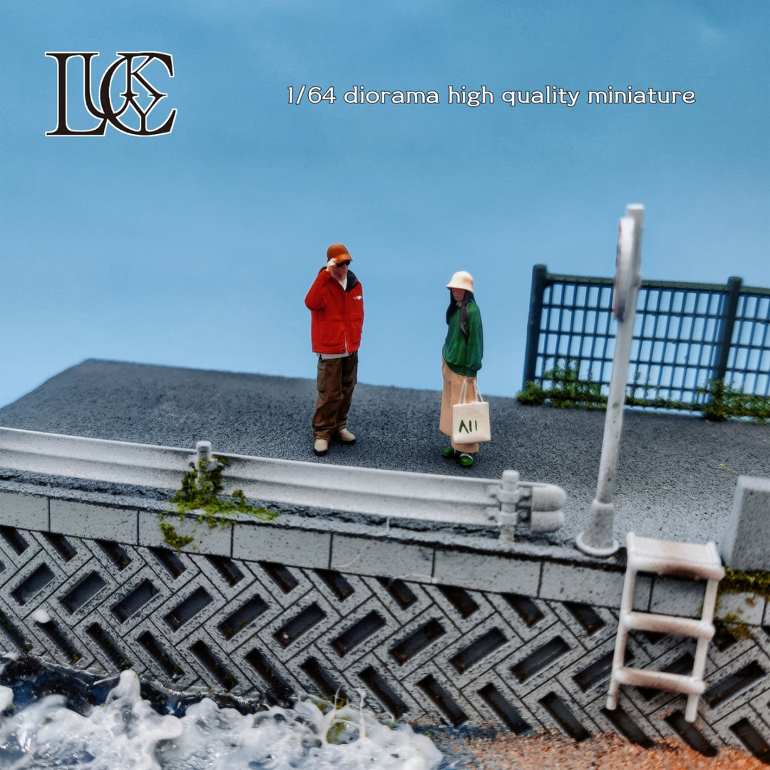 [Preorder] Lucky Studio 1:64 Couple Watching The Sea Duo LK2025061112