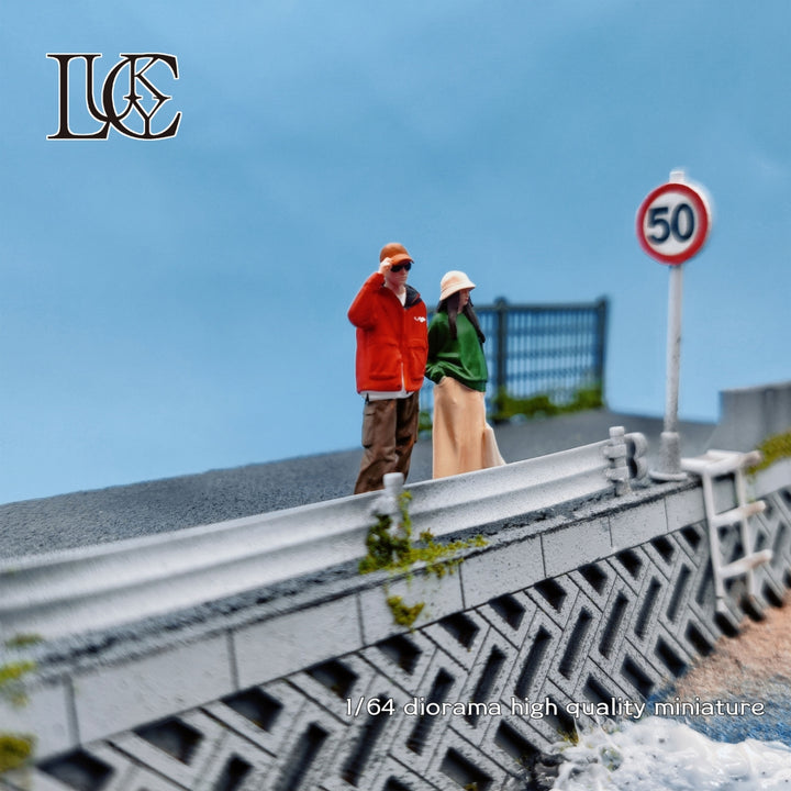 [Preorder] Lucky Studio 1:64 Couple Watching The Sea Duo LK2025061112