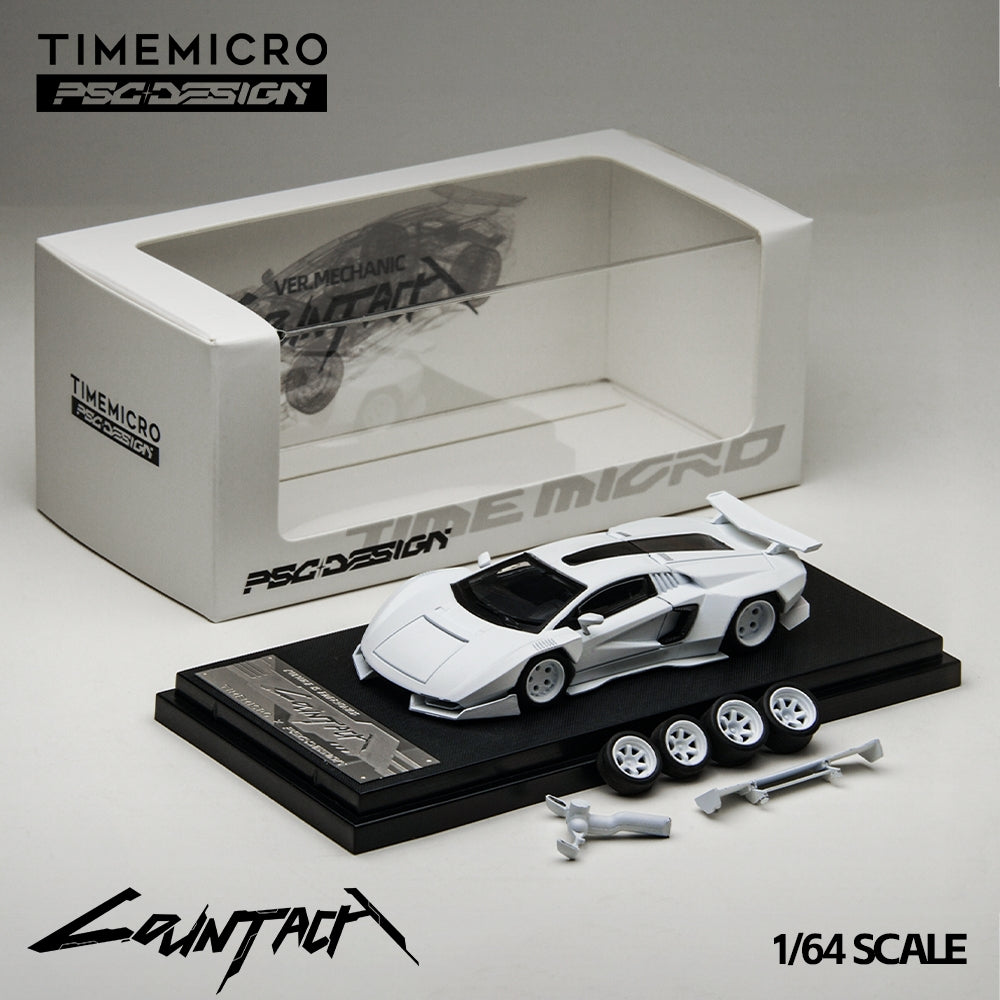 TimeMicro X PSC DESIGN 1:64 Lamborghini Countach “V” Ver. Mechanic