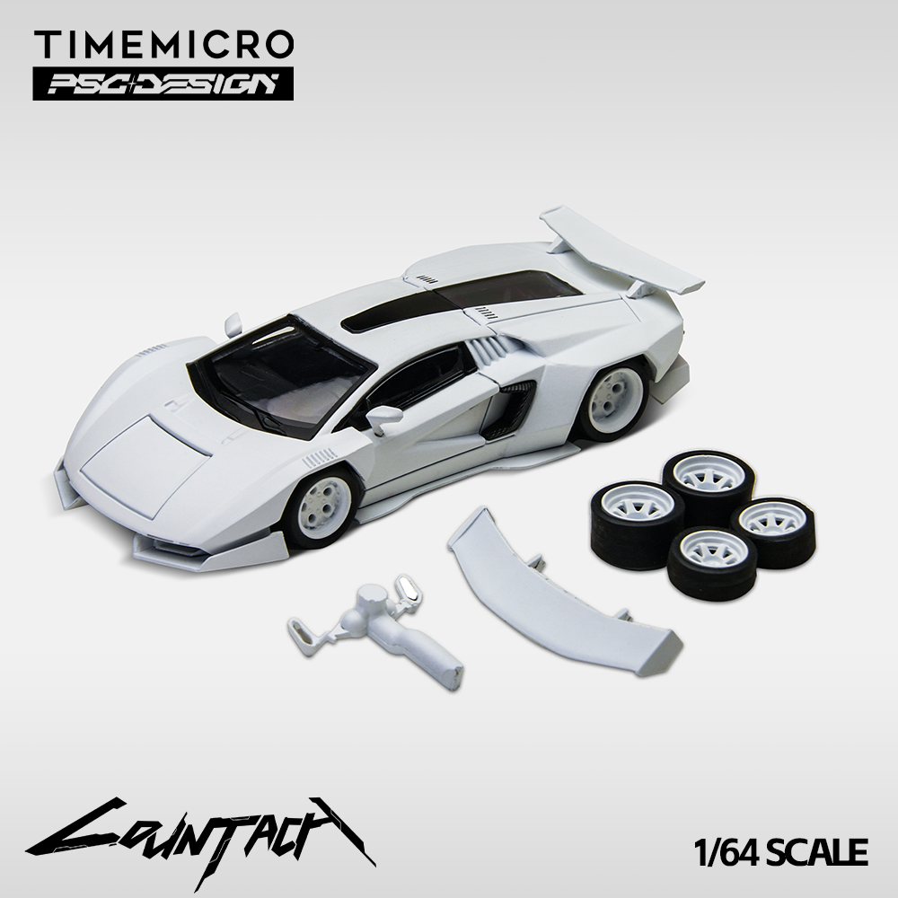 [Preorder] TimeMicro X PSC DESIGN 1:64 Lamborghini Countach “V” Ver. Mechanic TM647702