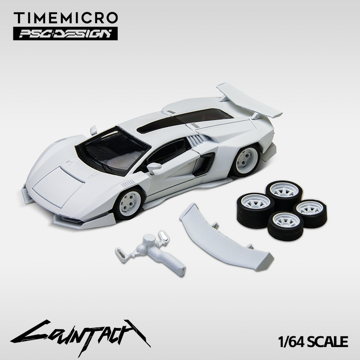 [Preorder] TimeMicro X PSC DESIGN 1:64 Lamborghini Countach “V” Ver. Mechanic TM647702