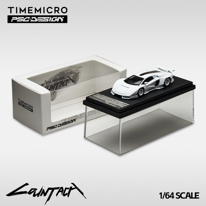 [Preorder] TimeMicro X PSC DESIGN 1:64 Lamborghini Countach “V” Ver. Mechanic TM647702