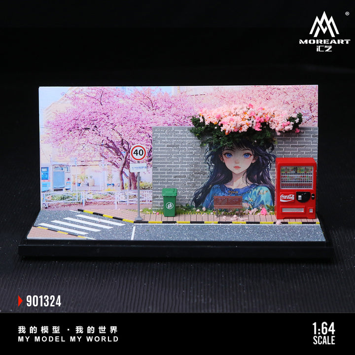 [Preorder] MoreArt 1:64 SCENE OF A POPULAR CHECK-IN WALL MO901324
