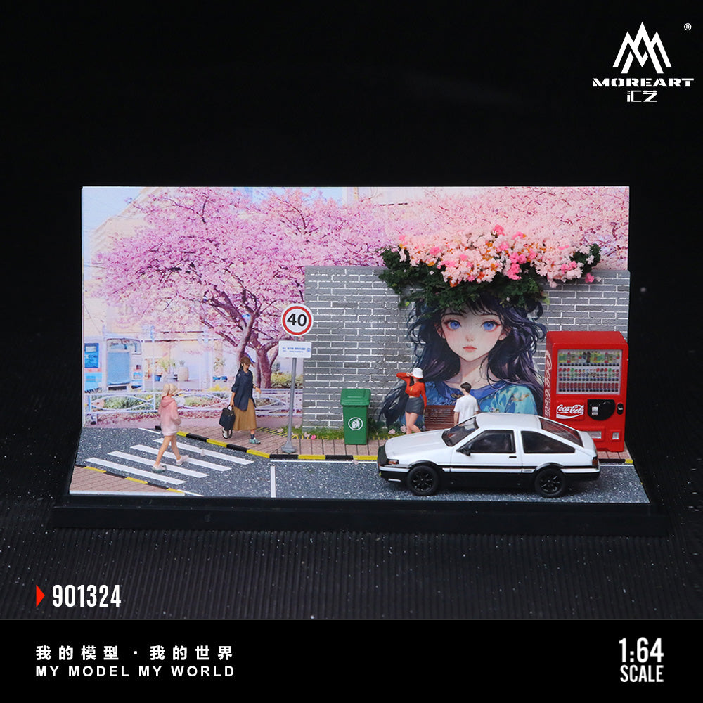 [Preorder] MoreArt 1:64 SCENE OF A POPULAR CHECK-IN WALL MO901324