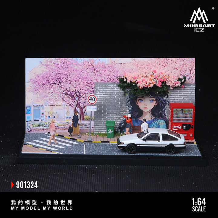 [Preorder] MoreArt 1:64 SCENE OF A POPULAR CHECK-IN WALL MO901324