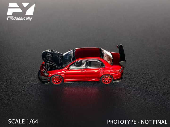 [Preorder] Findclassically 1:64 Mitsubishi 9th Generation Modified - Red (6 Versions)