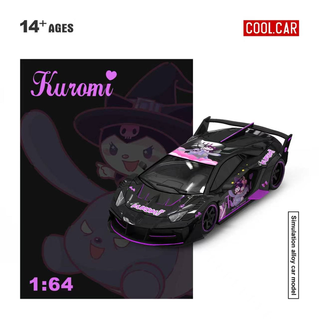 [Preorder] Cool Car 1:64 Lamborghini GTEVO Kuromi CC643838