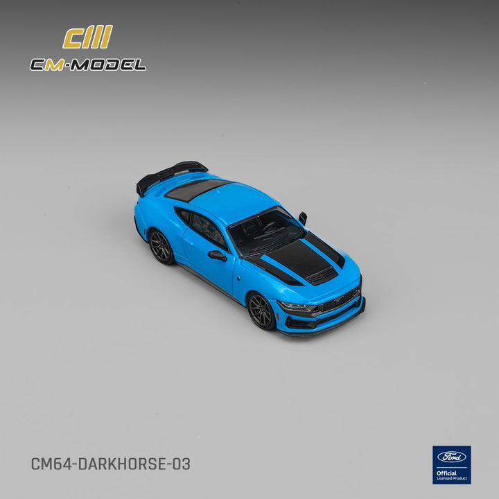 [Preorder] CM Model 1:64 Ford Dark Horse Grabber Blue with Black Hood Stripes CM64-Darkhorse-03