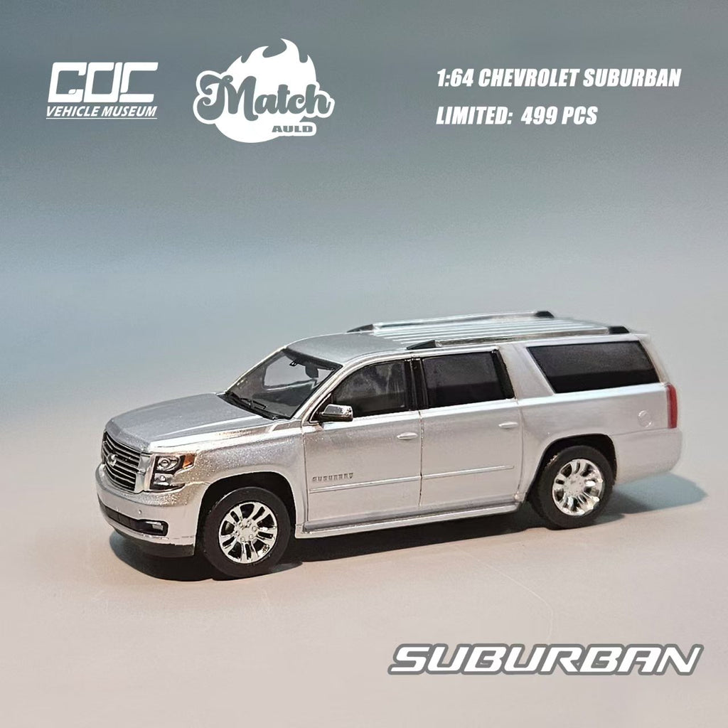 GOC X Auld Match 1:64 CHEVROLET SUBURBAN 2015 (2 Colours