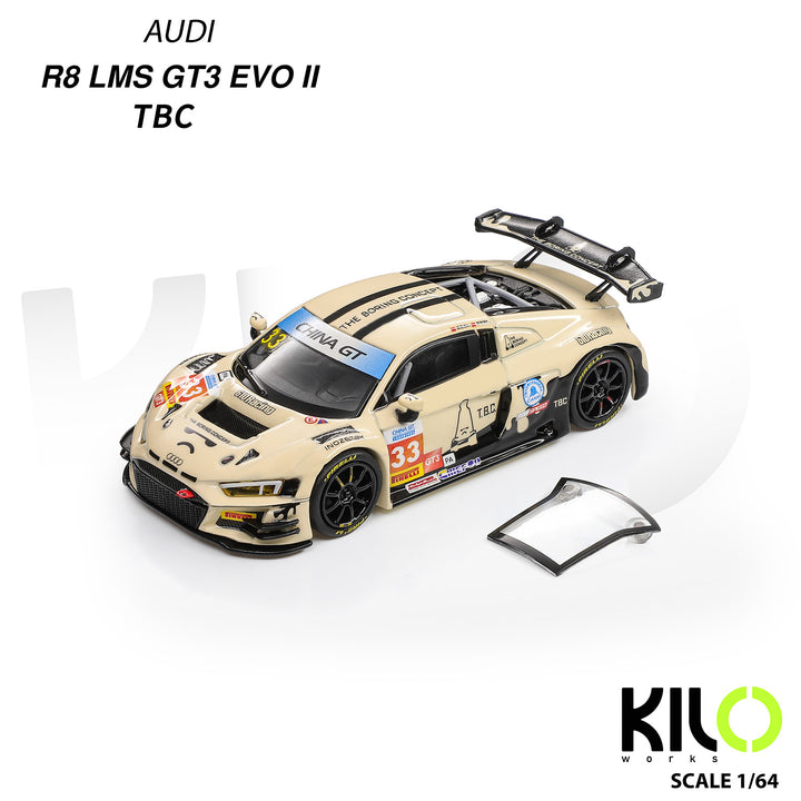 [Preorder] KILO works 1:64 AUDI R8 lms GT3 EVO II TBC KLW0036-17