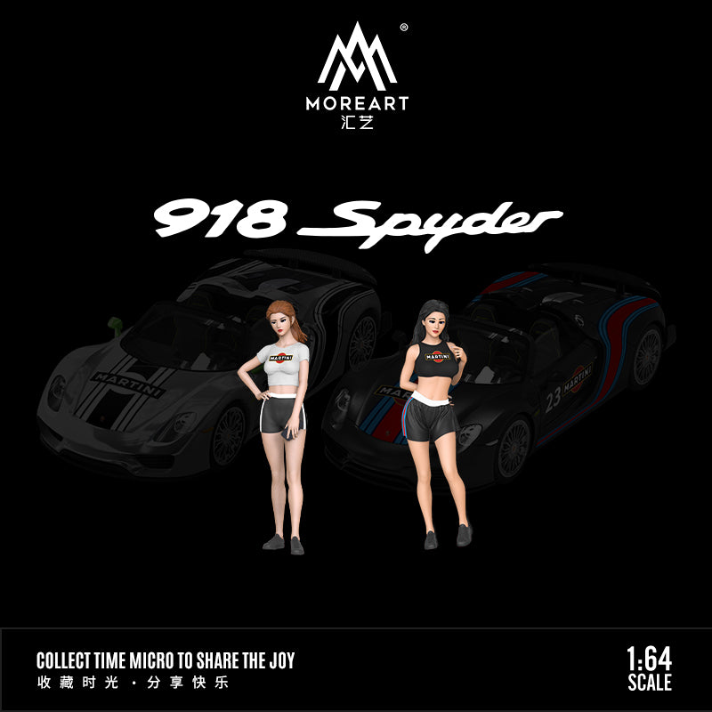 [Preorder] TimeMicro 1:64 Porsche 918 Spyder Martini (5 Varient)