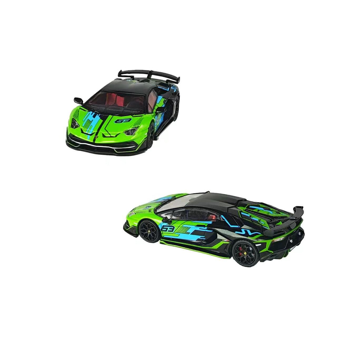 [Preorder] Maxwell Model 1:64 Lamborghini Aventador SVJ63 (3 Colours) Mw6435008/Mw6435009/Mw6435010
