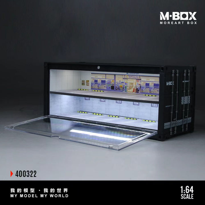 [Preorder] MBOX 1:64 CONTAINER MODEL STORAGE SCENE (2 Versions) MB400321/MB400322
