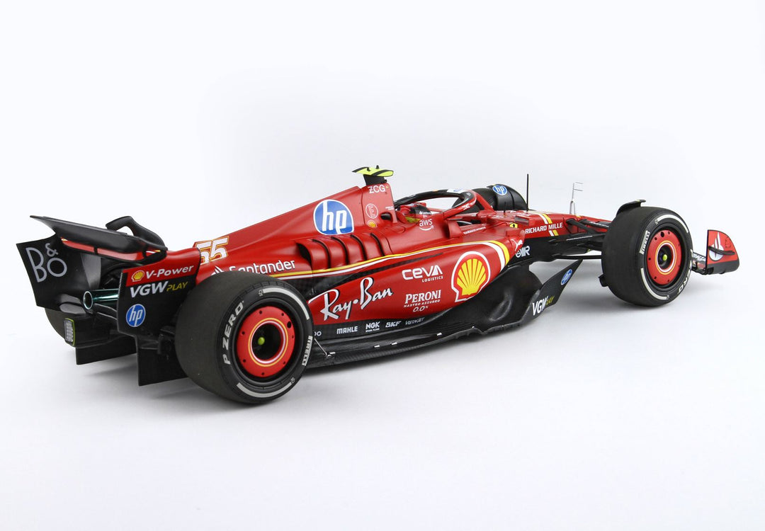 [Preorder] BBR 1:18 Ferrari SF24 MONACO GP 2024 - Luxury Packaging - C. Sainz