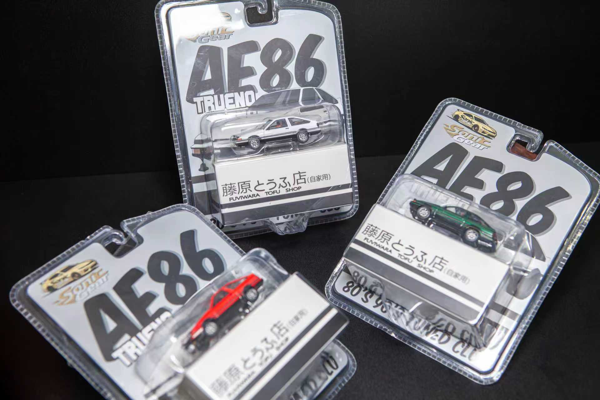 Sonic Gear 1:64 Toyota Corolla AE86 GT-Apex (4 Colours) – Horizon