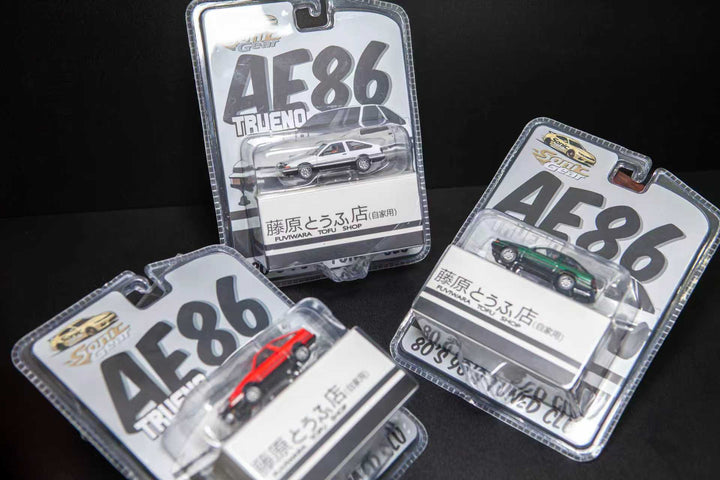 [Preorder] Sonic Gear 1:64 Toyota Corolla AE86 GT-Apex (4 Colours)