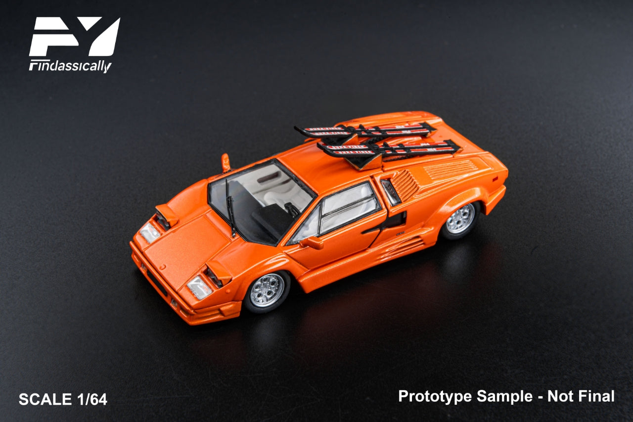 Preorder] Finclassically 1:64 Lamborghini Countach LP5000 Sled