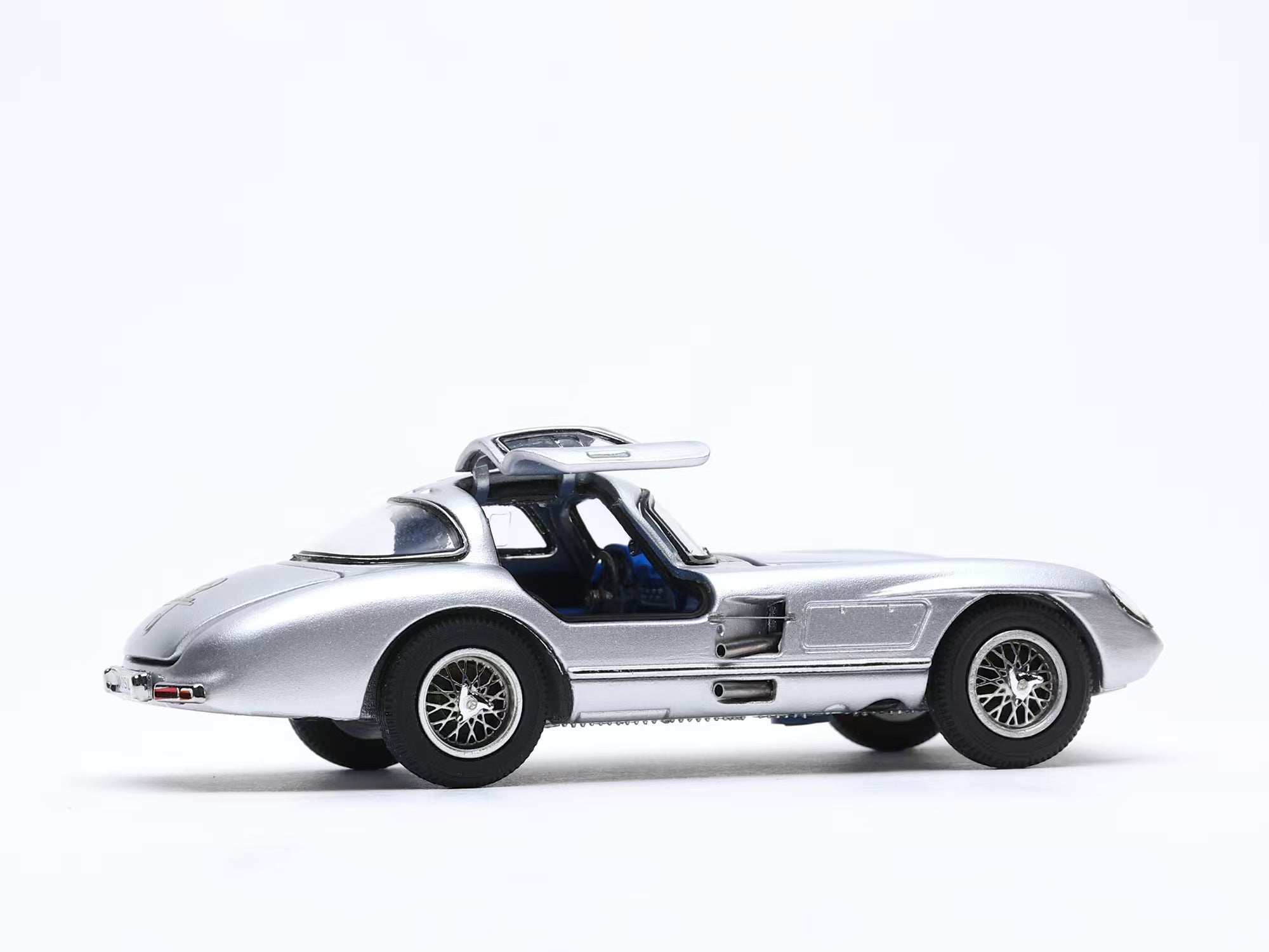 Preorder] YS Model 1:64 Mercedes-BENZ 300SLR Ulunhot - SIlver