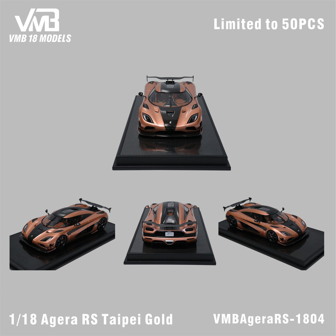 [Preorder] VMB 1:18 Koenigsegg Agera RS - Taipei Gold VMBAgeraRS-1804