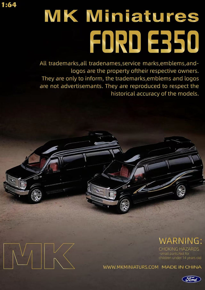 [Preorder] MK Miniatures 1:64 Ford E350 Motorhome (2 Variants)