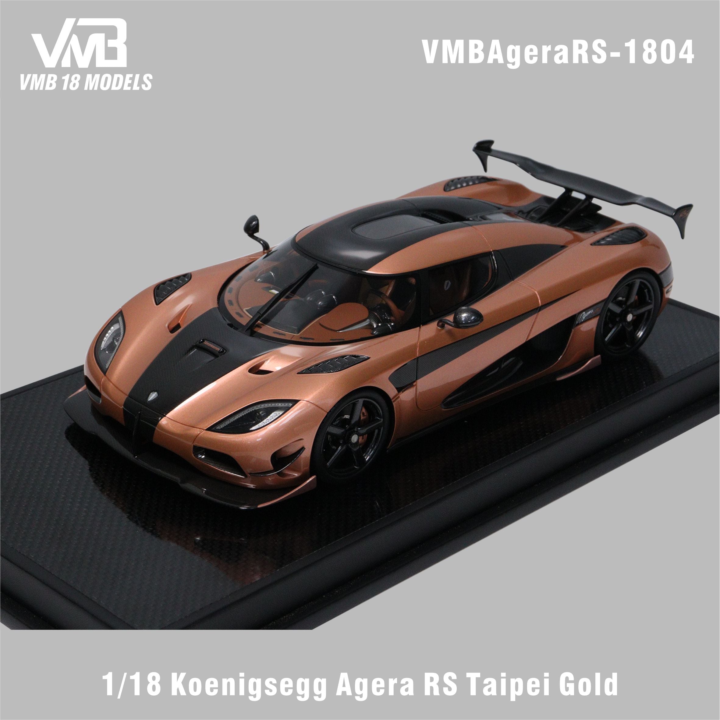 Preorder] VMB 1:18 Koenigsegg Agera RS - Taipei Gold