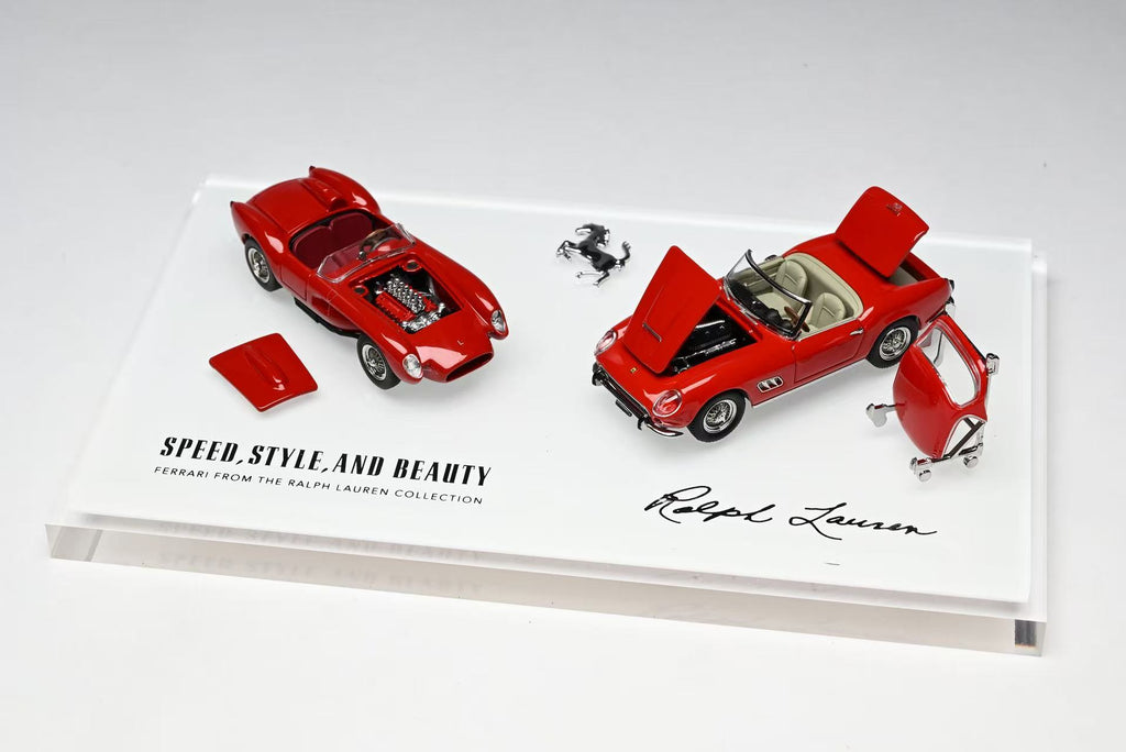 GFCC 1:64 250 GT California & 250 Testa Rossa Ralph Lauren 2 Car
