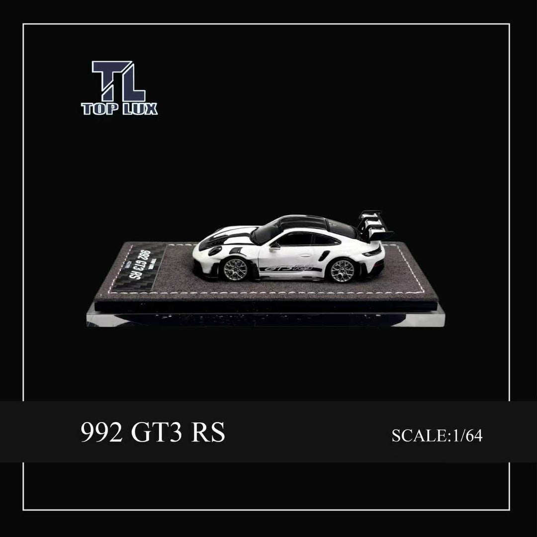 [Preorder] TOP LUX 1:64 Porsche 992 GT3RS White