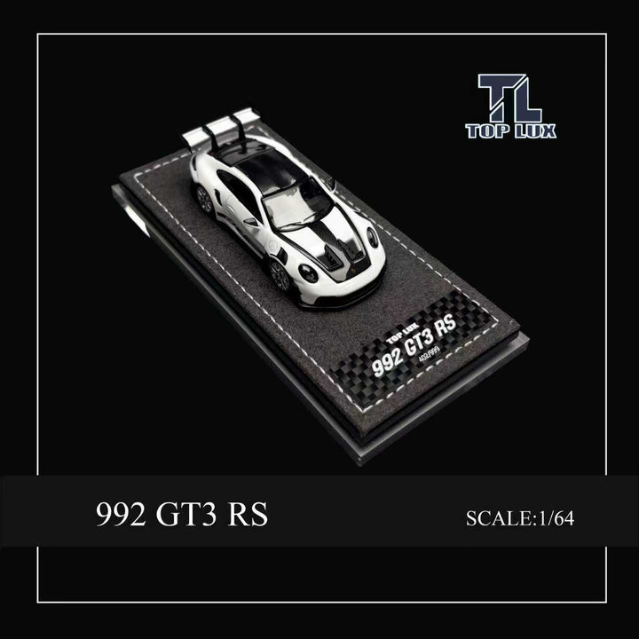 [Preorder] TOP LUX 1:64 Porsche 992 GT3RS White