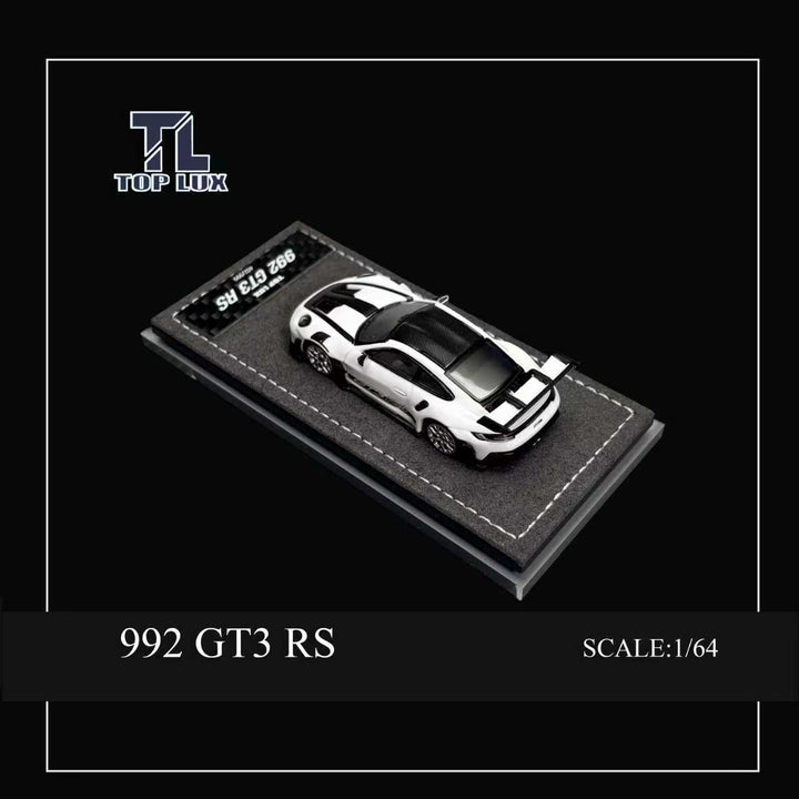 [Preorder] TOP LUX 1:64 Porsche 992 GT3RS White