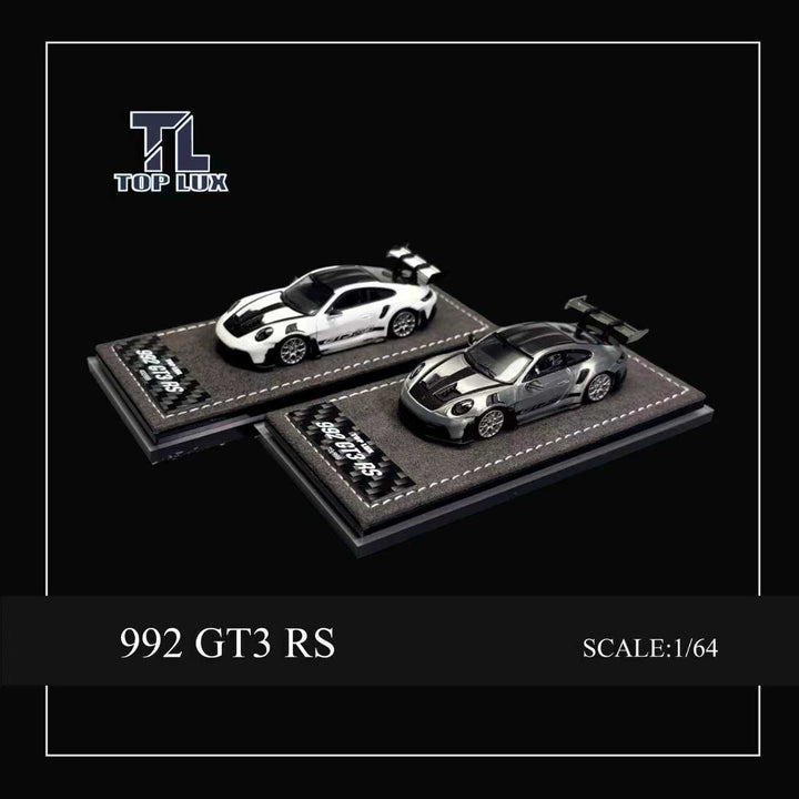 [Preorder] TOP LUX 1:64 Porsche 992 GT3RS White