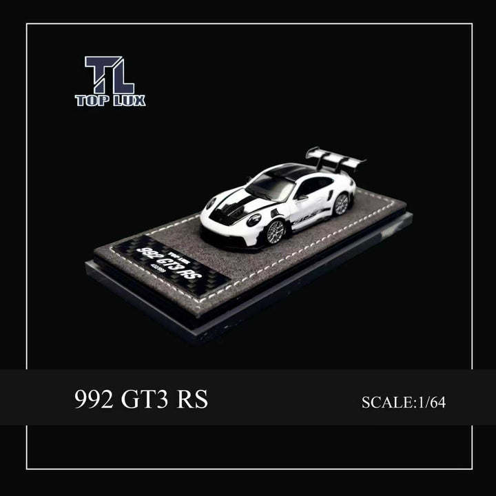 [Preorder] TOP LUX 1:64 Porsche 992 GT3RS White