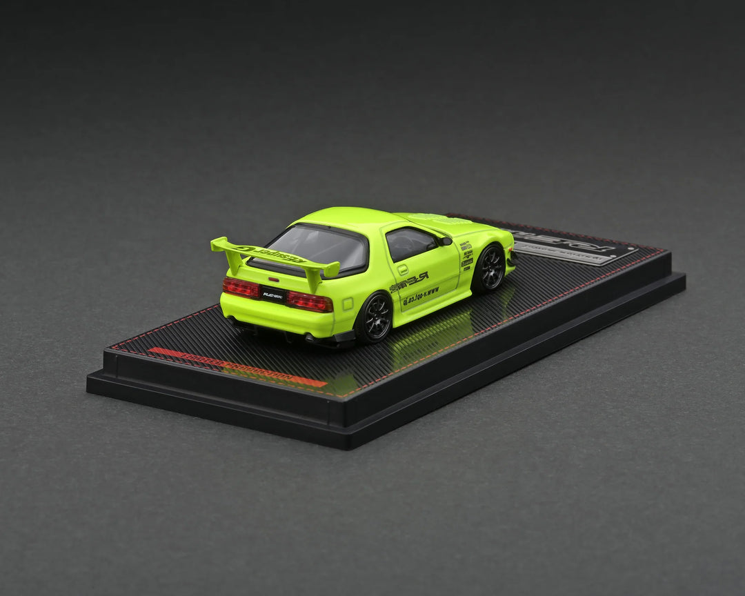 Ignition Model 1:64 Mazda RX-7 (FC3S) RE Amemiya Yellow Green