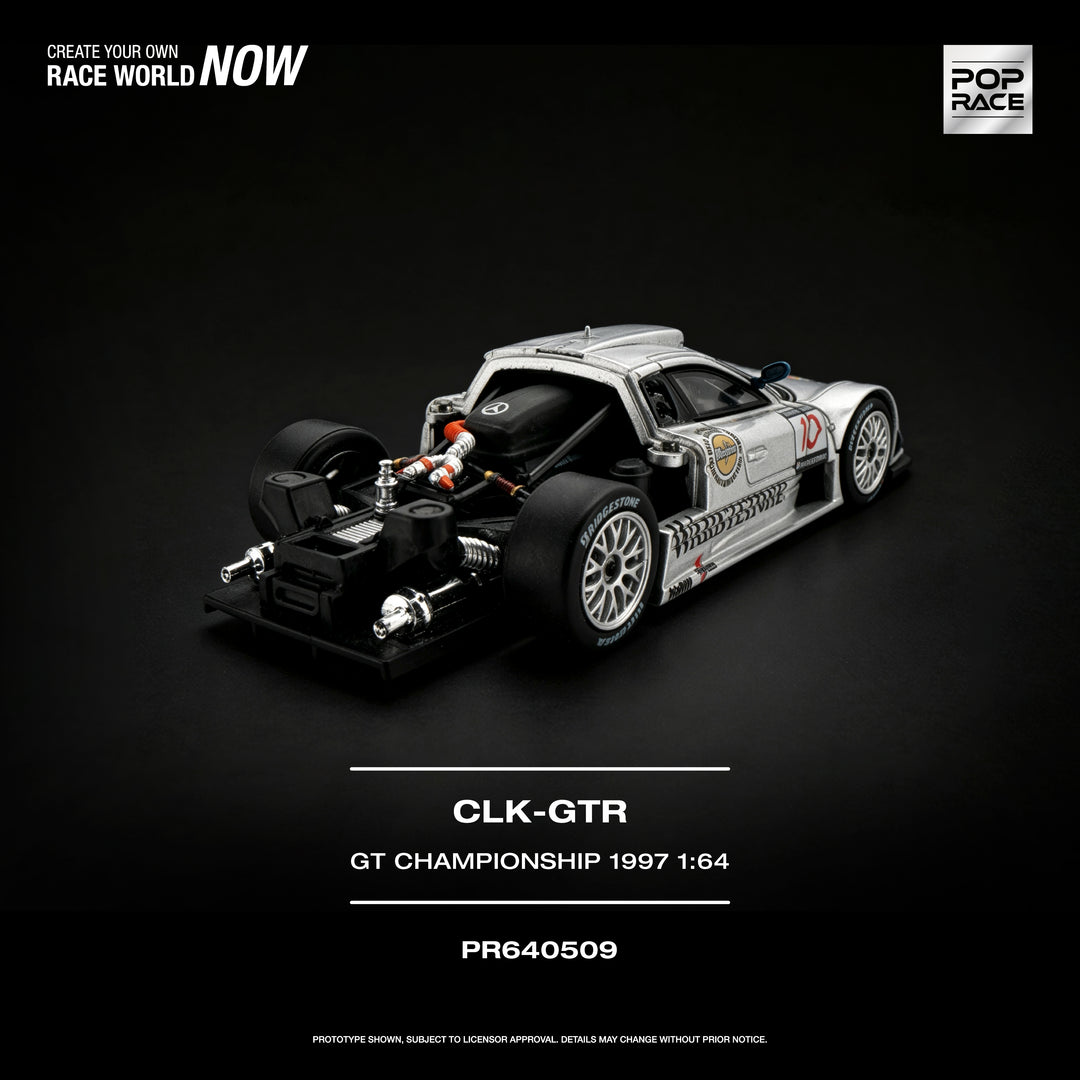 [Preorder] POPRACE 1:64 MERCEDES-BENZ AMG CLK GTR - FIA GT CHAMPIONSHIP 1997 PR640509