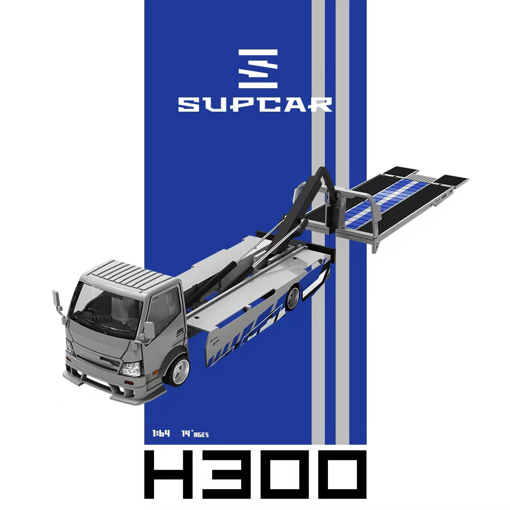 [Preorder] SUPCAR 1:64 H300 Blue&amp;Silver Livery SC647238