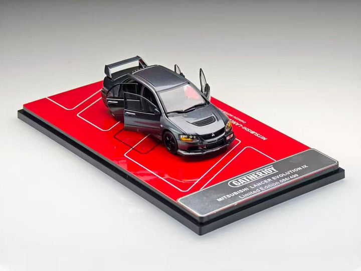 [Preorder] GatherJoy 1:43 Mitsubishi Lancer Evolution Ⅸ RALLIART Metallic Gun Grey