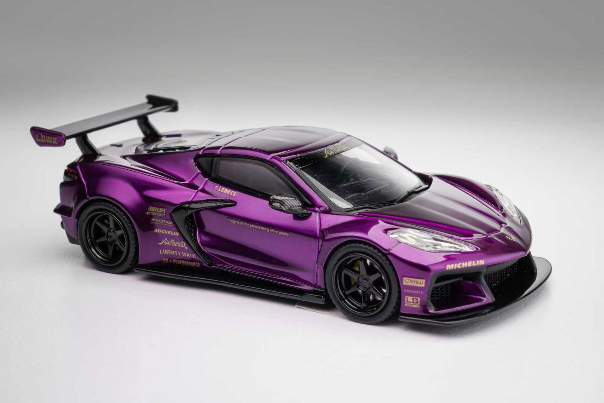 Preorder] Fine Model 1:64 LB Chevrolet Corvette C8 (4 Colours