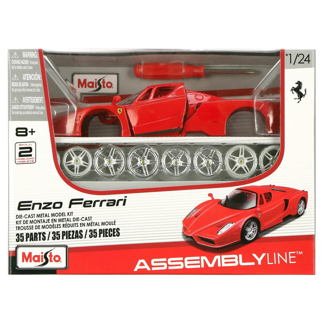 Maisto 1:24 FERRARI ASSEMBLY LINE (3 Versions)