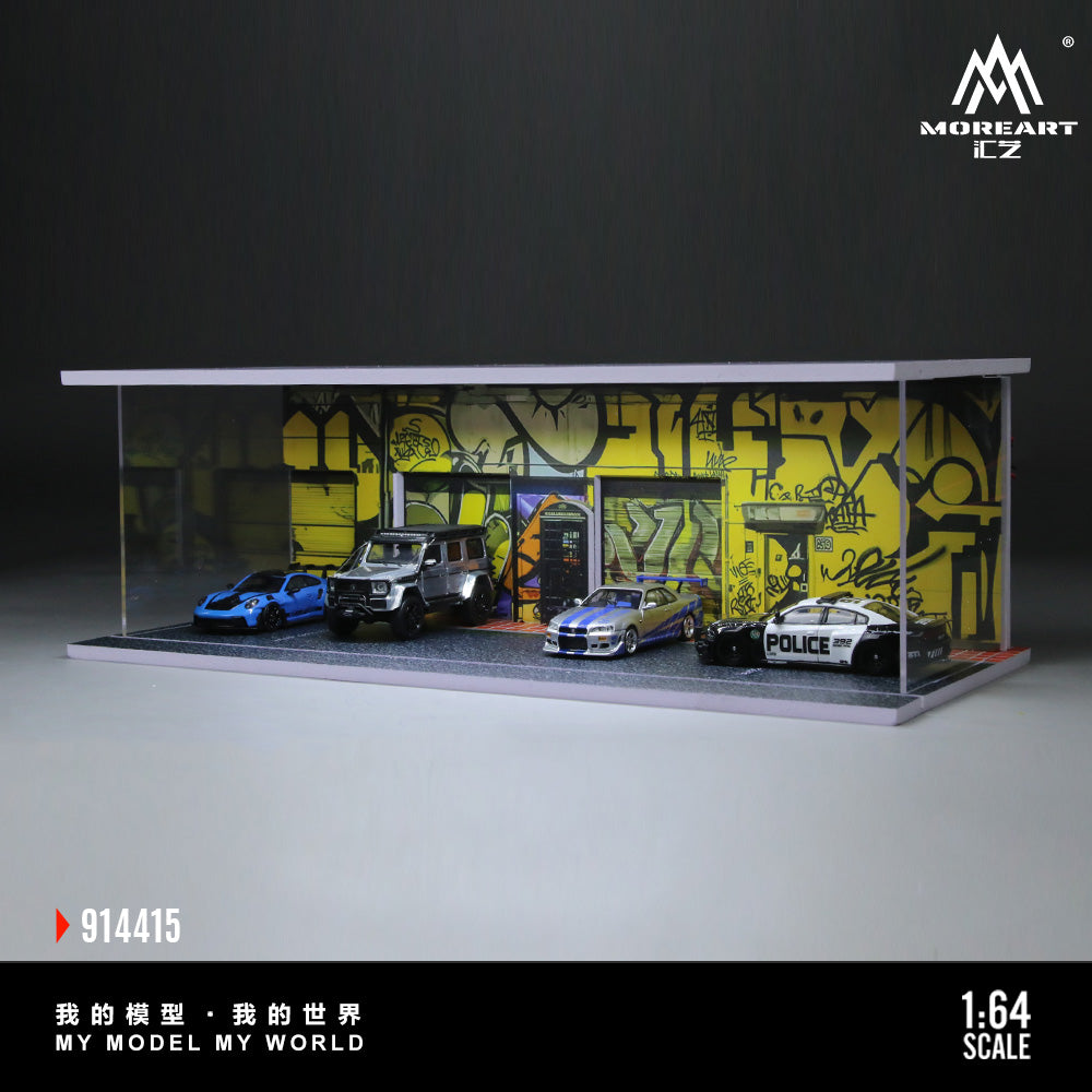 [Preorder] MoreArt 1:64 THEME LIGHTING ASSEMBLY SCENE (3 Versions) MO914413/MO914414/MO914415